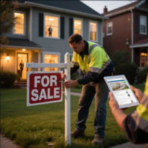The 4-Hour Rule: How Sign Installation Speed Impacts Your Listing’s Sale Price